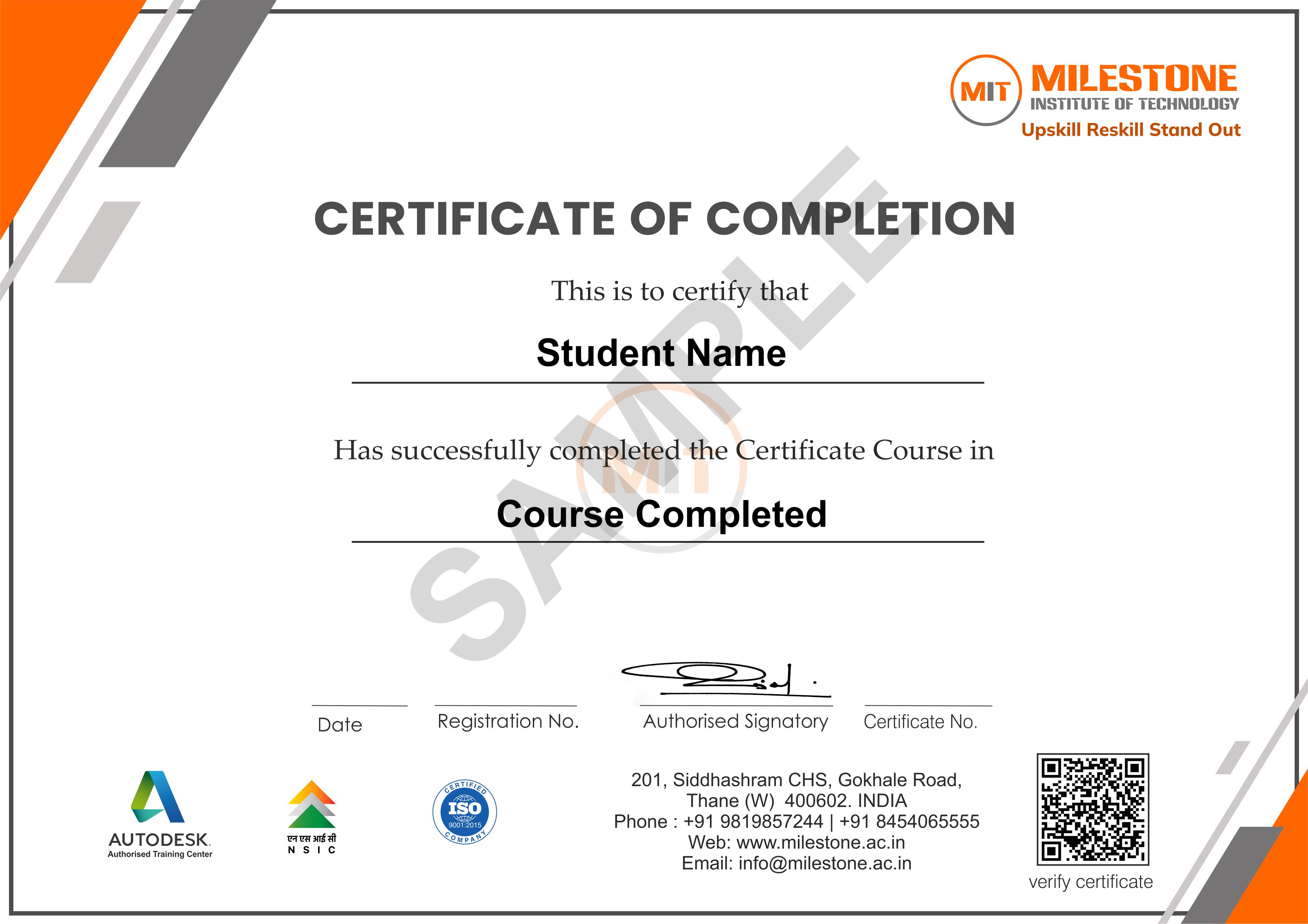 MIT Certification - Java Full Stack Development Course